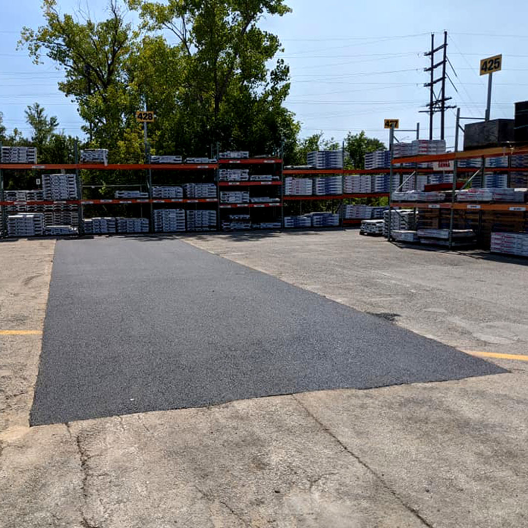Carol Stream IL commercial asphalt repair